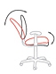 Офисное кресло руководителя CHAIRMAN 281А. Механизм качания Синхро