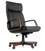 Кожаное офисное кресло руководителя CH 419