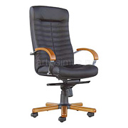 Офисное кресло руководителя Orion Multiblock Wood chrome